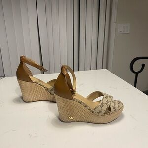 Michael Kors Wedge Espadrille tan 7